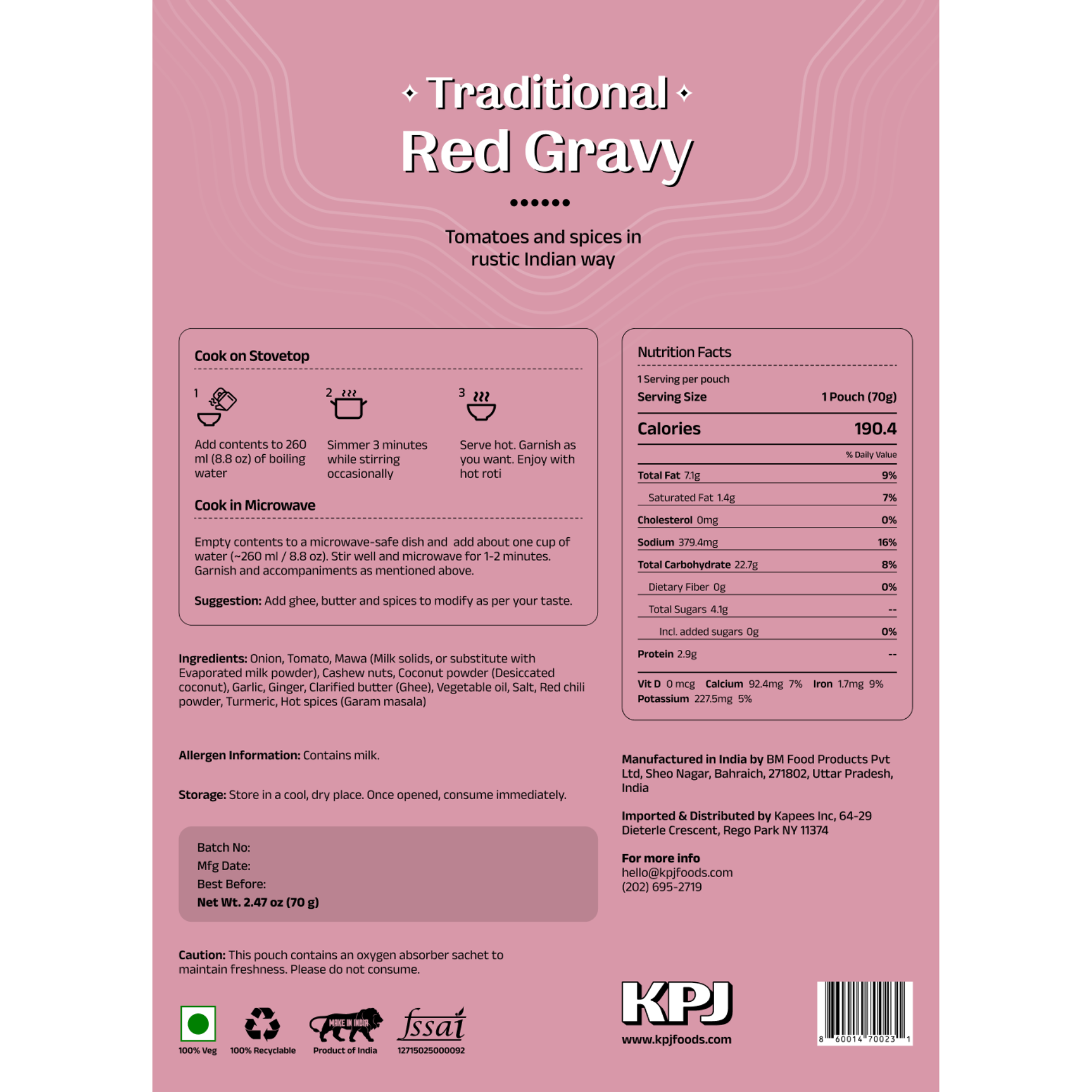 Traditional Red Gravy