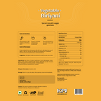 KPJ Foods Vegetable Biryani freeze-dried meal packet