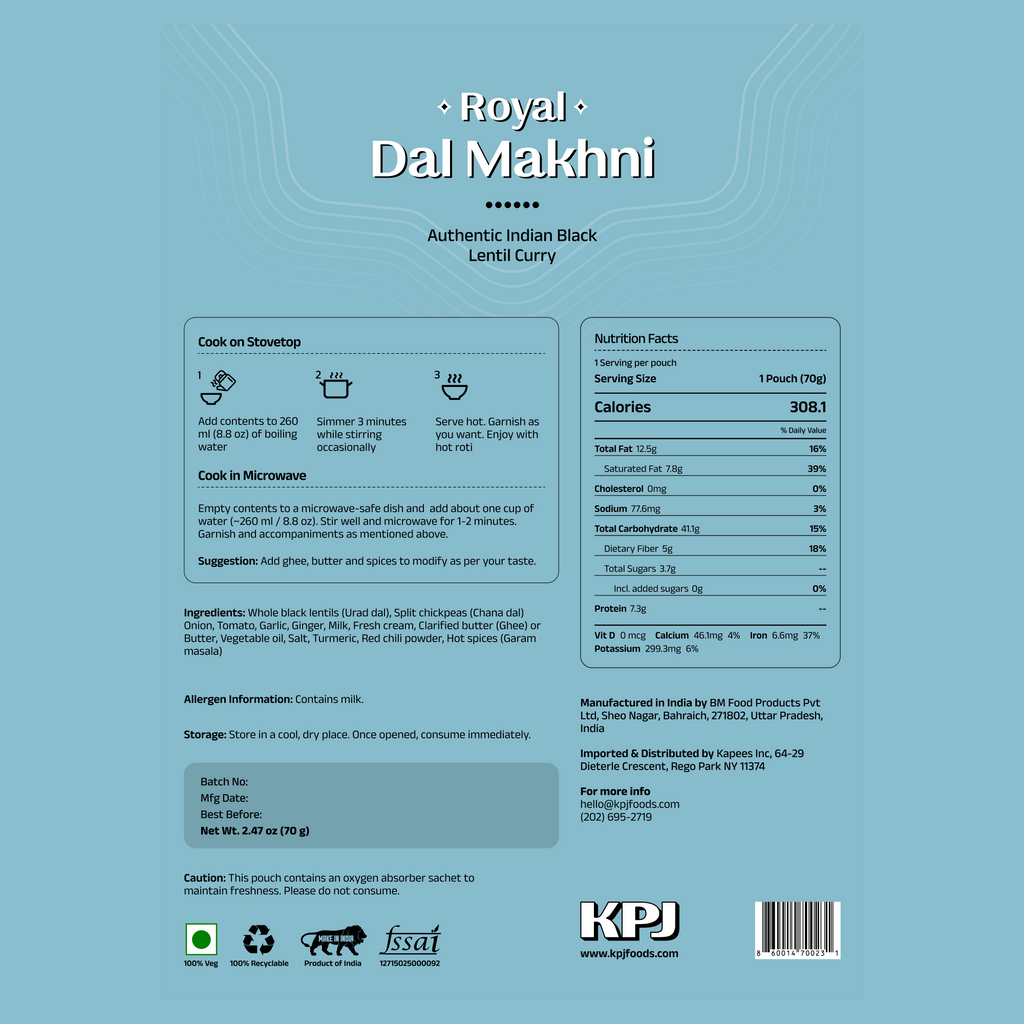 Royal Dal Makhani