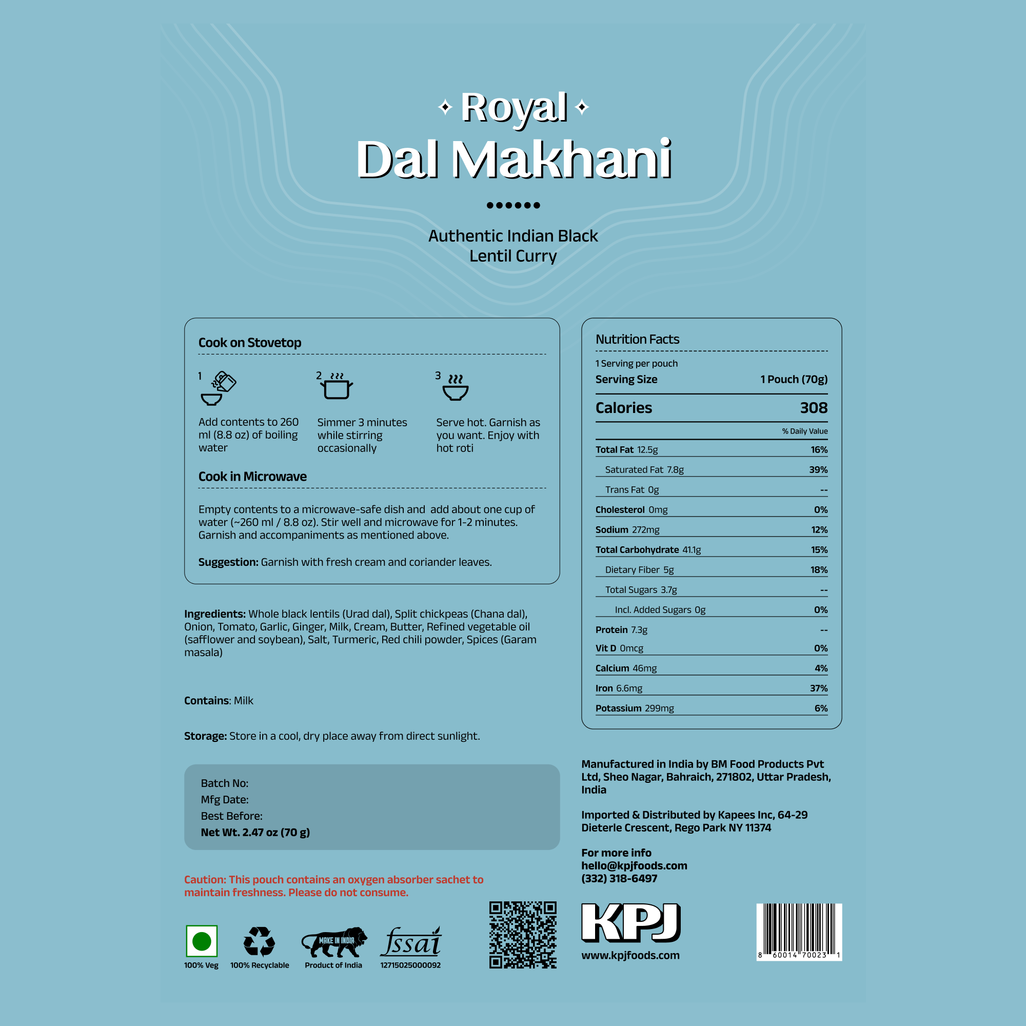 Royal Dal Makhani