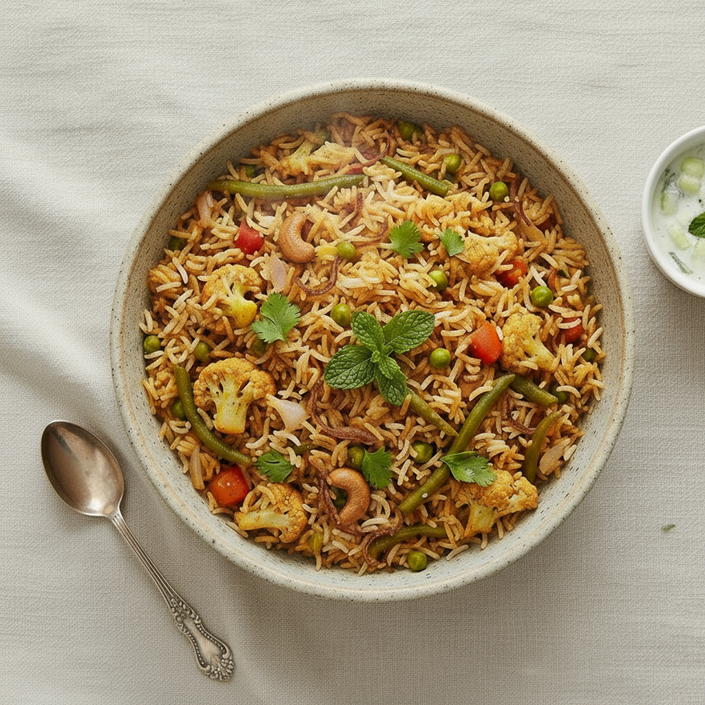 Vegetable Biryani
